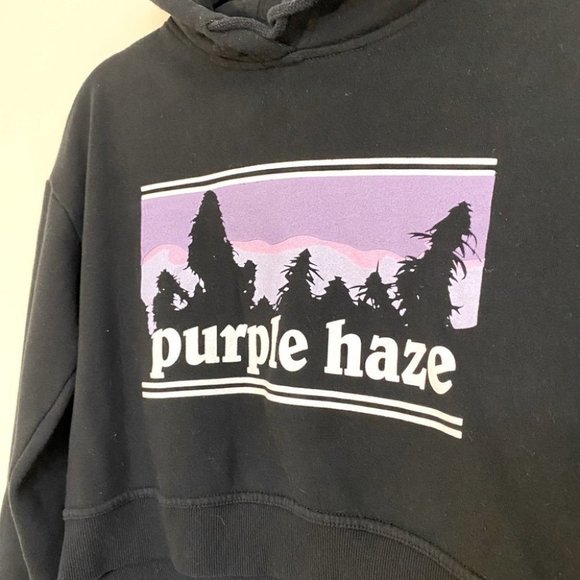BLUENOTES Purple Haze Cropped Hoodie Xs - Picture 10 of 10